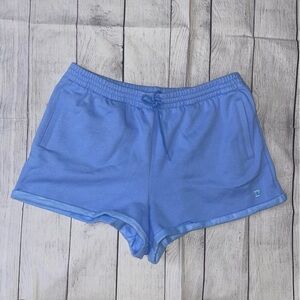 NWT Victoria’s Secret PINK Cozy Blue Women's Drawstring Shorts